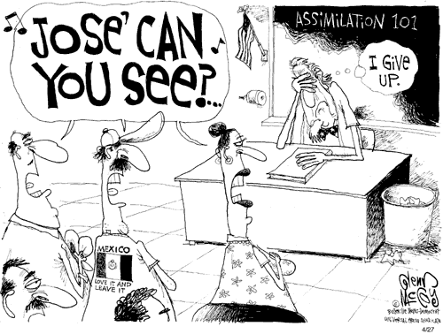 assimilation cartoon